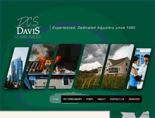 Tablet Screenshot of davisclaimsservice.com